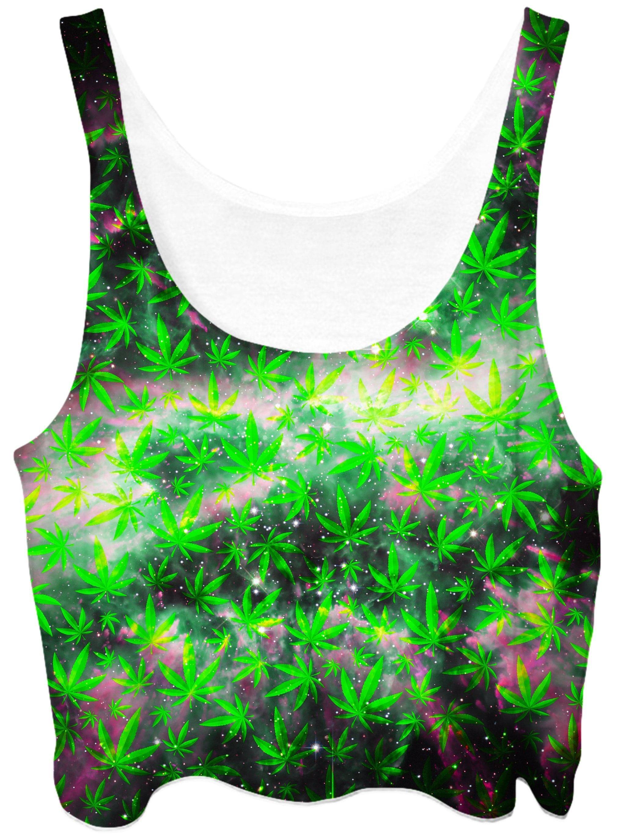 Space Ganja Crop Top