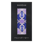 Purple Silk Scarf with Islamic Art Print Sevilla