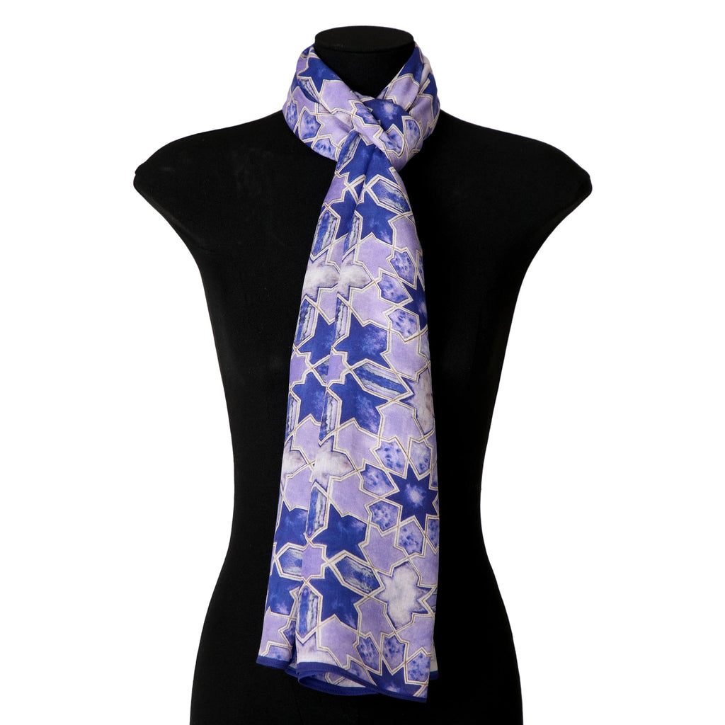 Purple Scarf for Women - 100% Modal