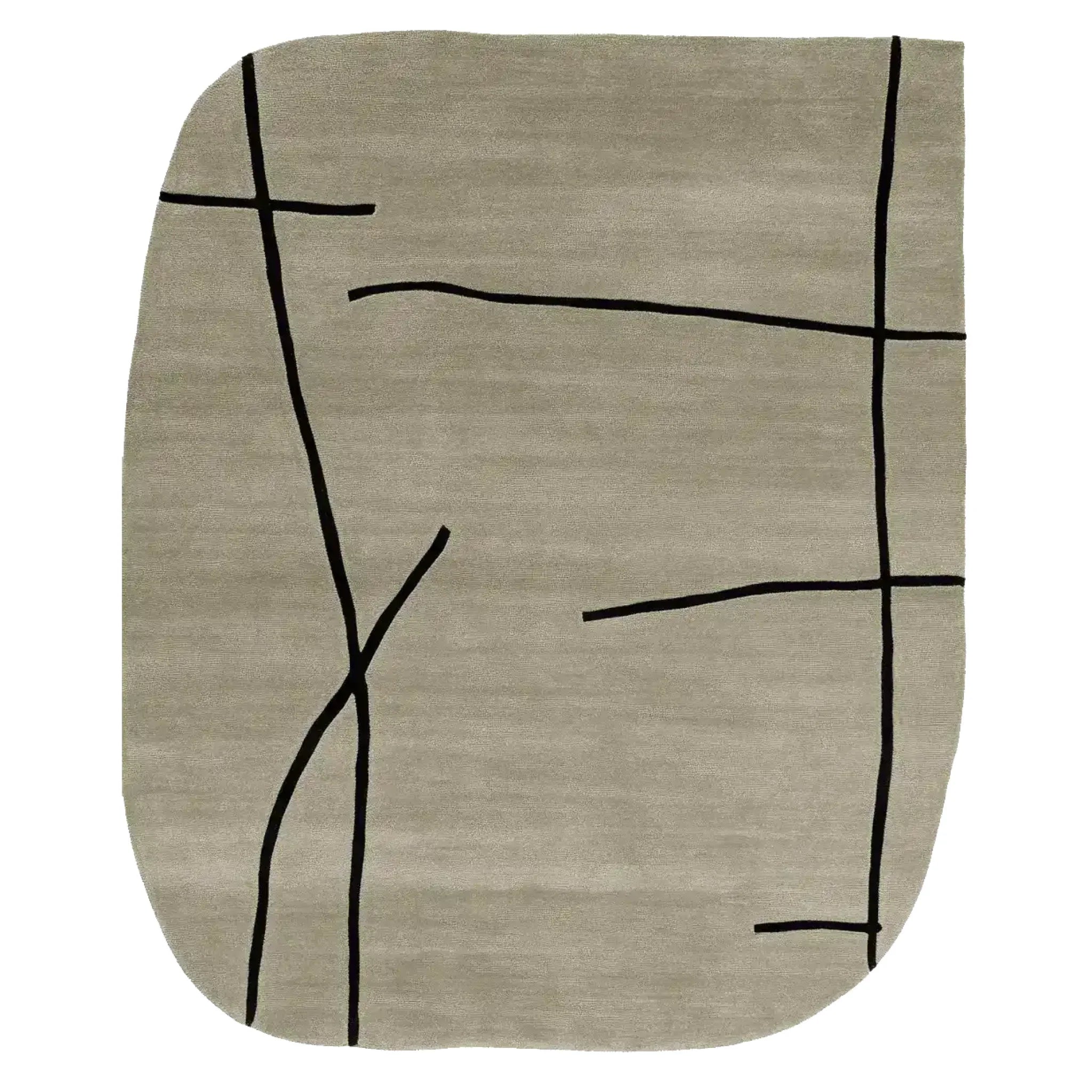 Shadow Line Harmony Hand Tufted Rug