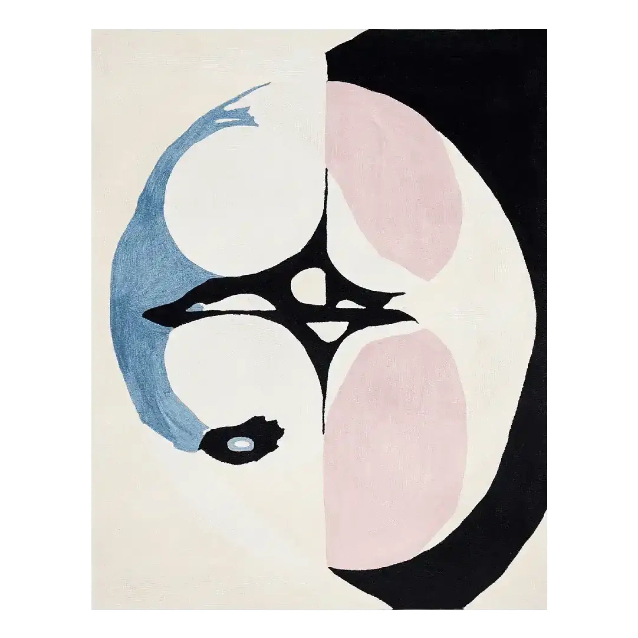 Shadowline Divide Space Hand Tufted Rug