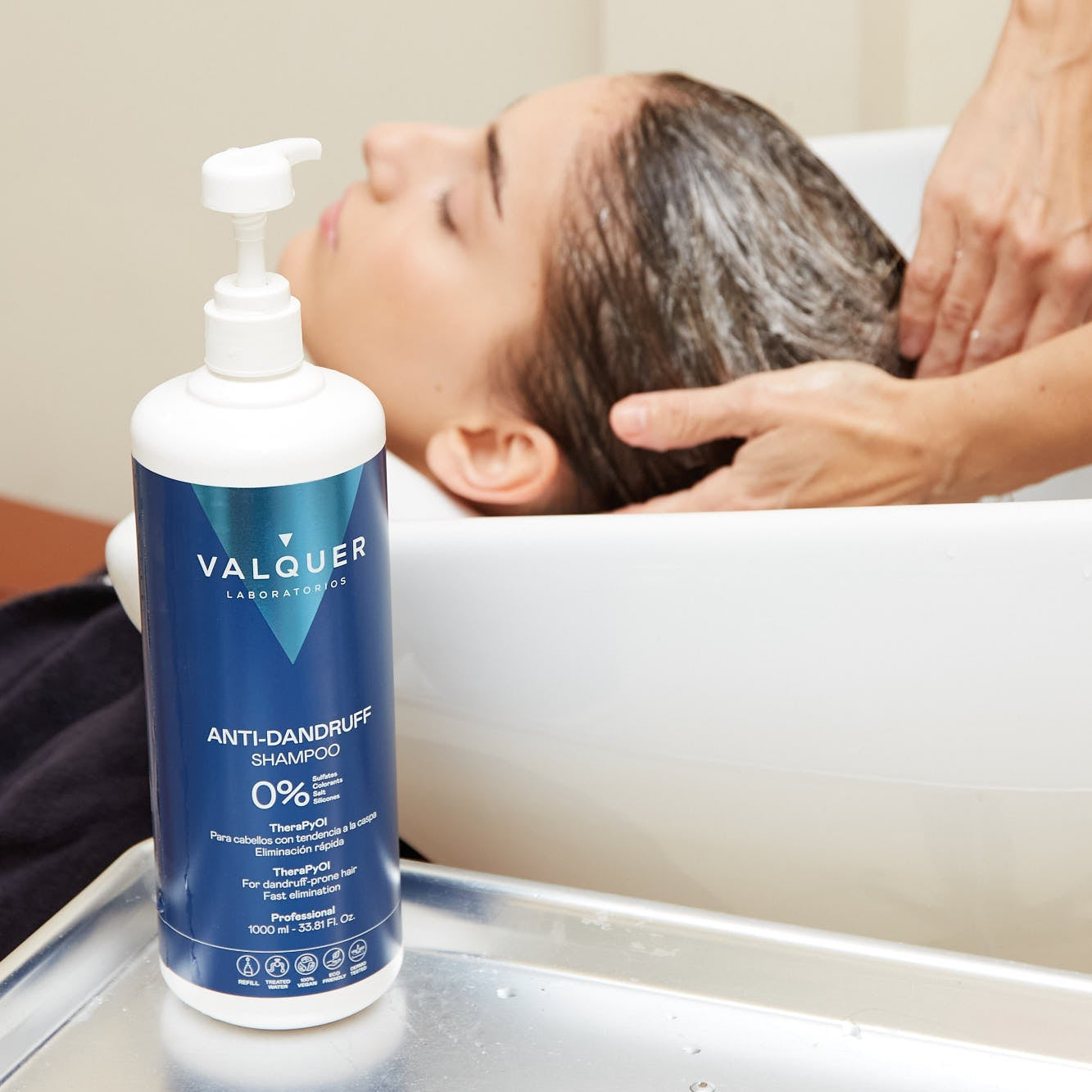 Champú Anticaspa - 0% Sin Sulfatos ni sal