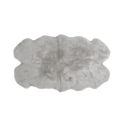 Sheepskin Area Rug in Dove Gray