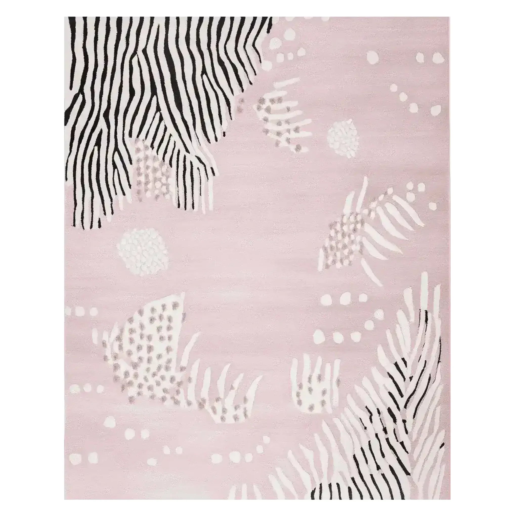 Shifting Lines Echo Hand Tufted Rug