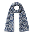 Islamic Tessellation Silk Scarf Muqarnas V2