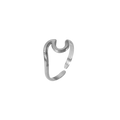 Silver Wave Ring