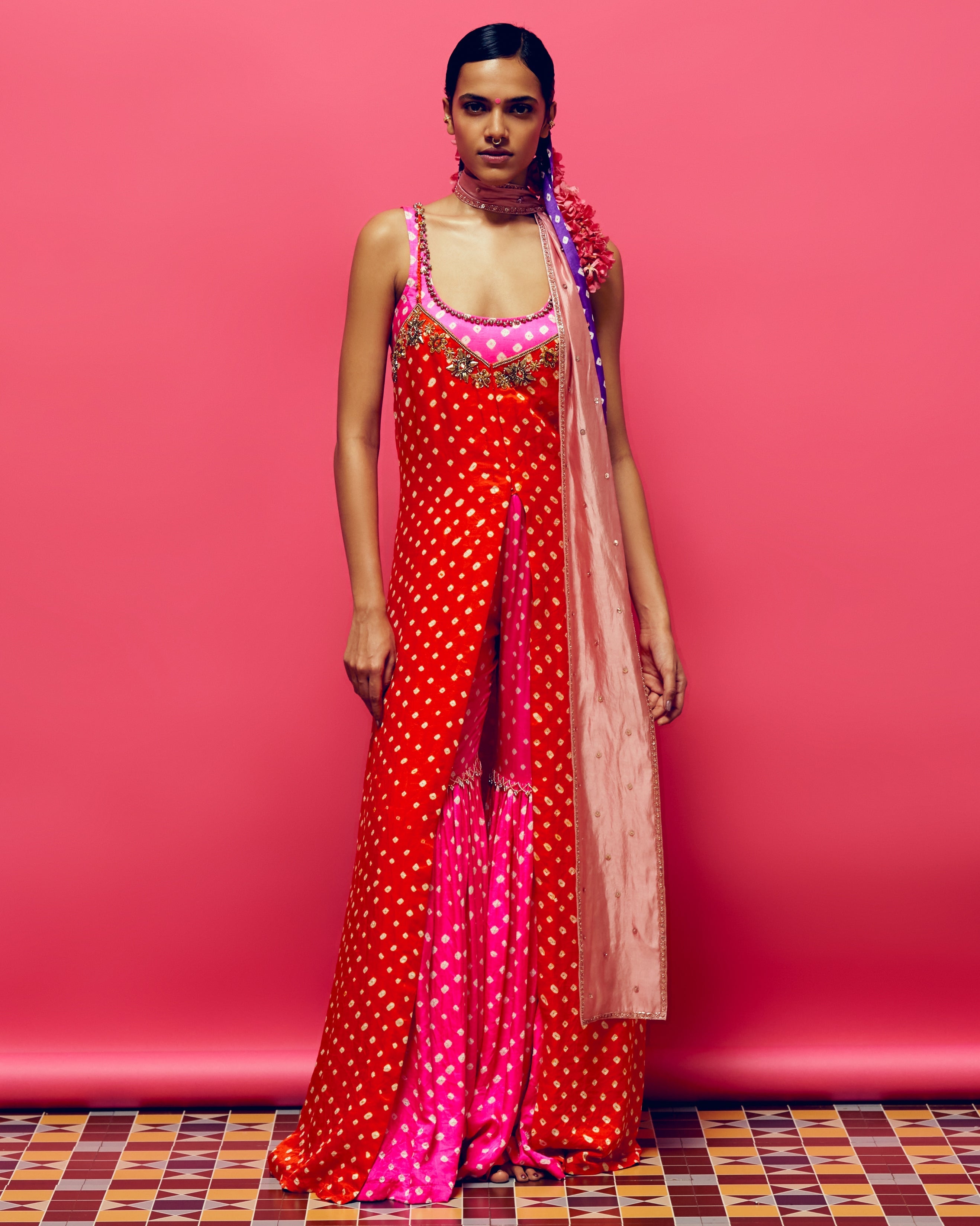 Ishani Gharara Jacket Set By KYNAH, Luxury Indian Fashion & Bridal Wear