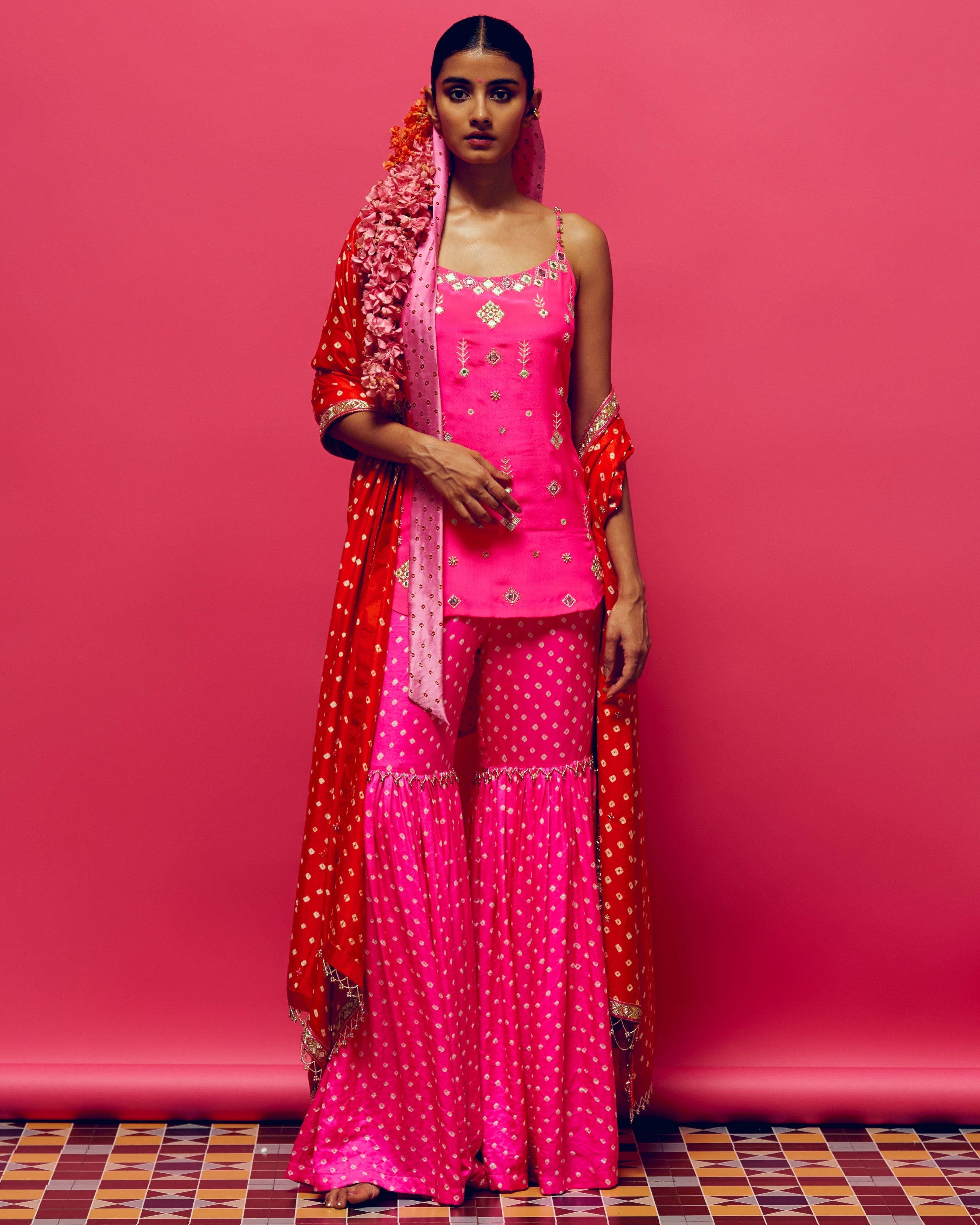 Roshni Gharara Set By KYNAH, Luxury Indian Fashion & Bridal Wear