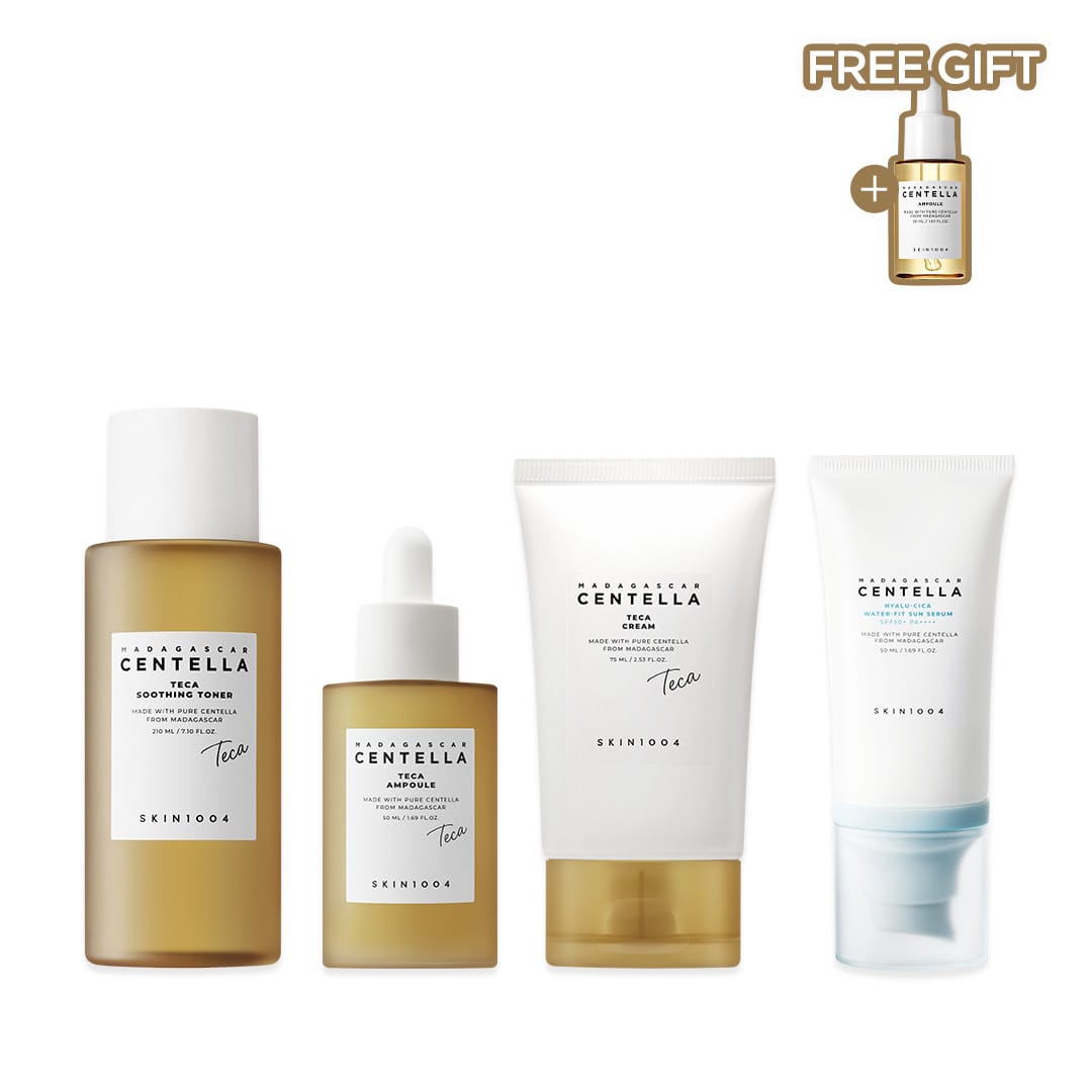 SKIN1004 Madagascar Centella Teca Intensive Soothing Routine Set