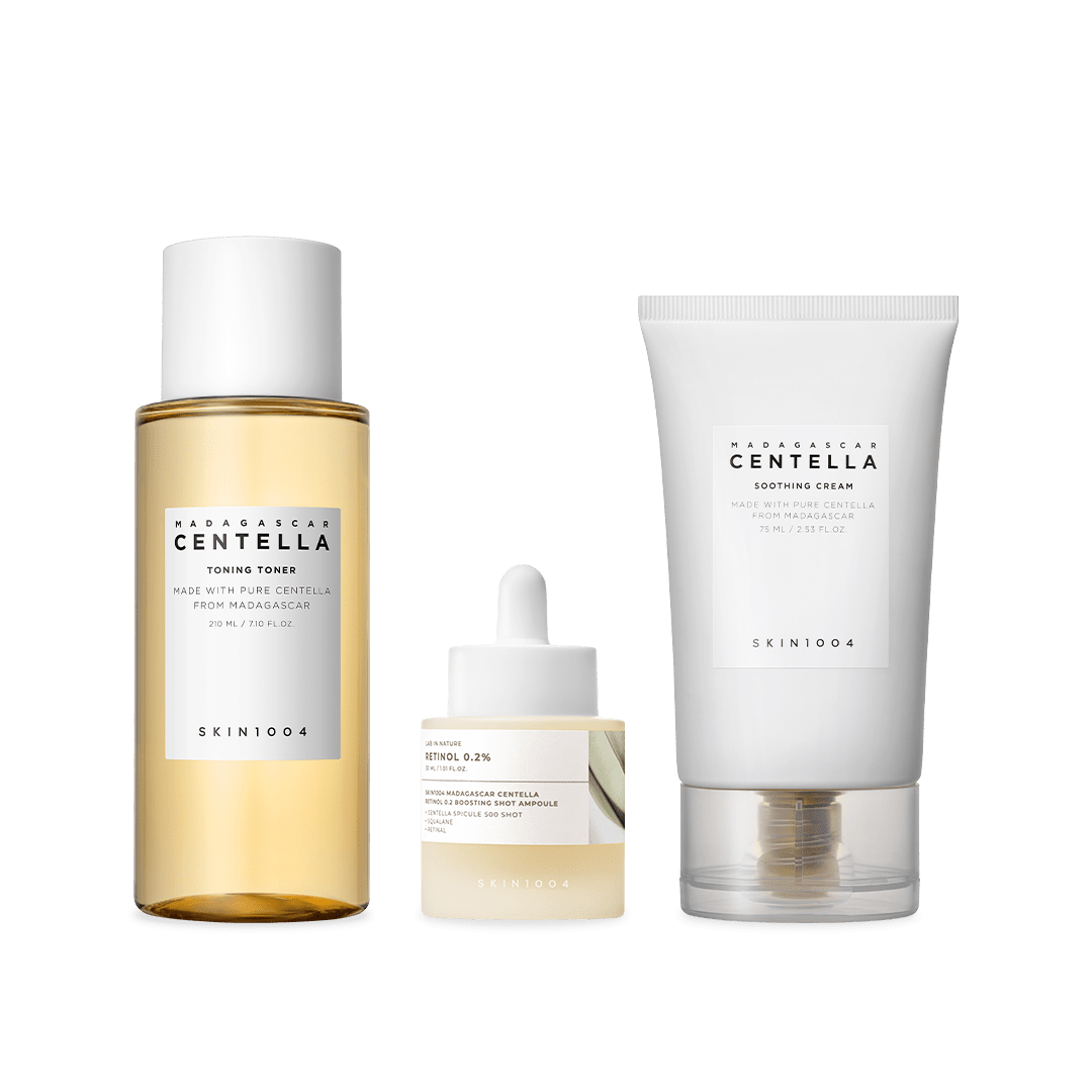 SKIN1004 Madagascar Centella Retinol Glow Routine Set