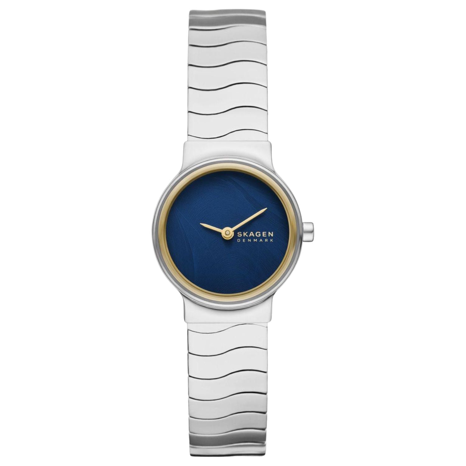 Skagen Stainless Steel Blue Dial Watch — Blue