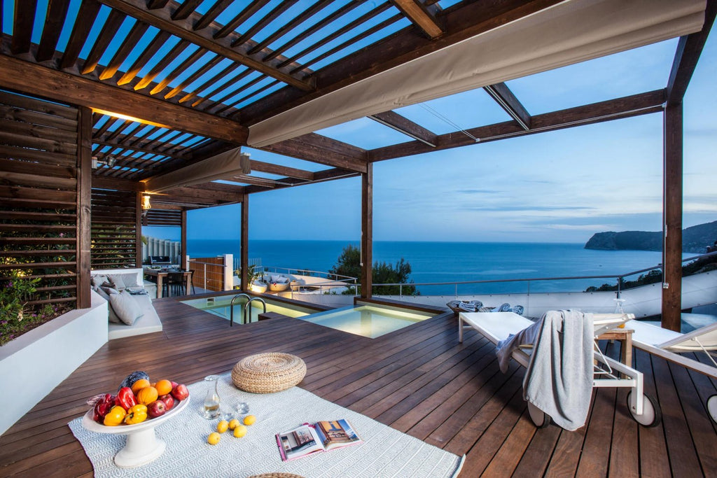 Stunning Seafront 5-Bedroom Ibiza Villa with Super Chill Island Vibes near Es Torrent