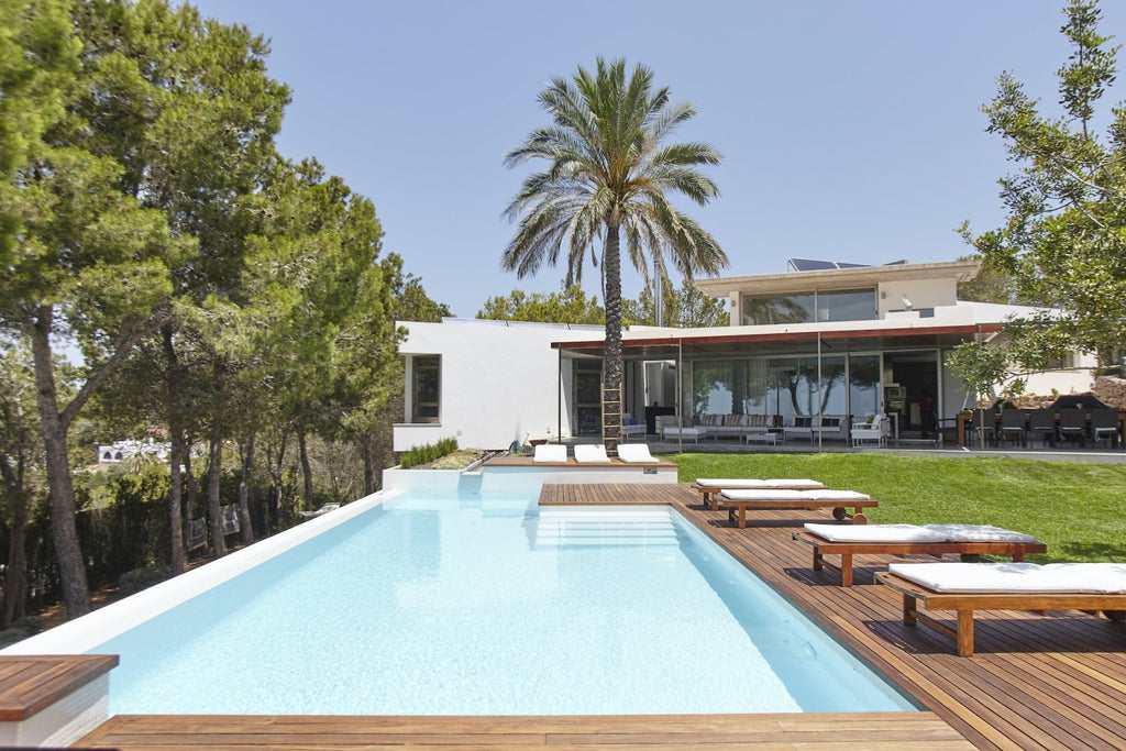 Completely Private Ibiza Villa with Beautiful Sunset Views near Cala Salada Beach