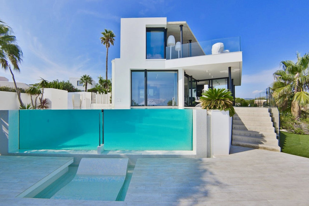 Clifftop Modern Ibiza Villa Designed to Enjoy the Island’s Good Life near Es Torrent