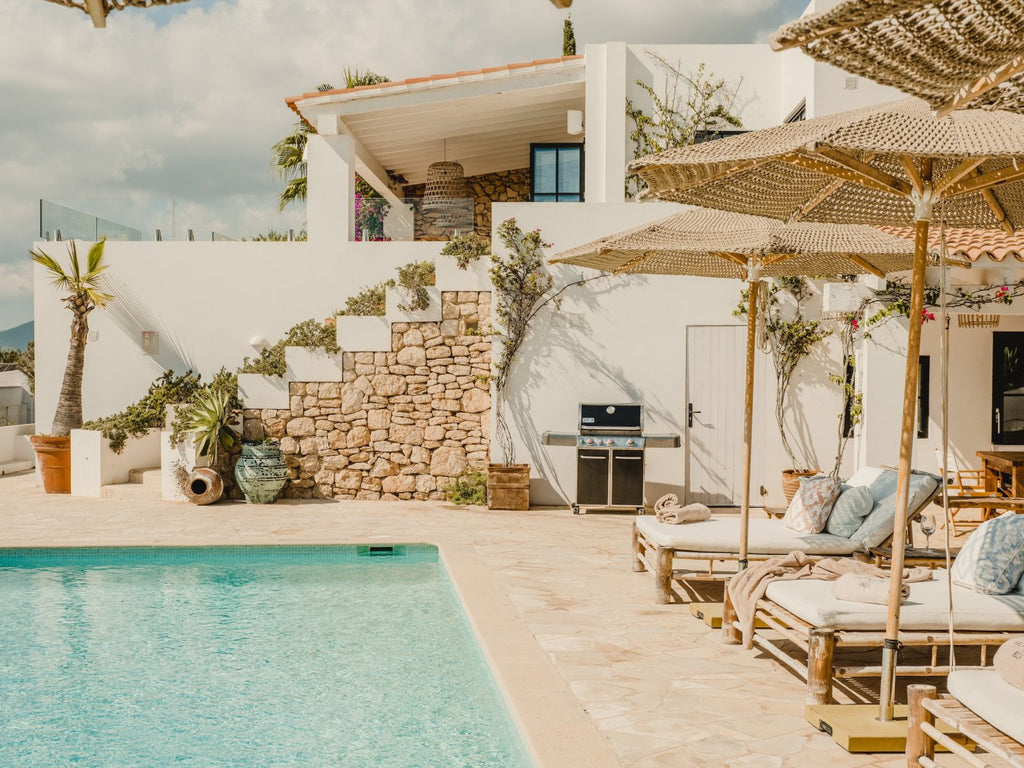 Spacious Stylish Villa with Beautiful Sea Views to Formentera in Ibiza Town