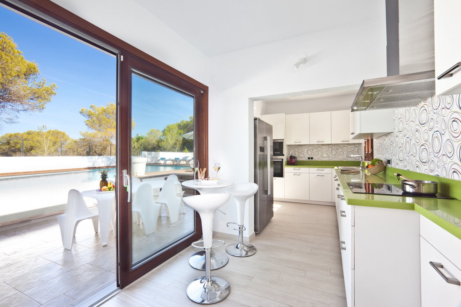 Beautiful Spacious Ibiza Villa in a Prime Location Just Steps from Cala Bassa Beach