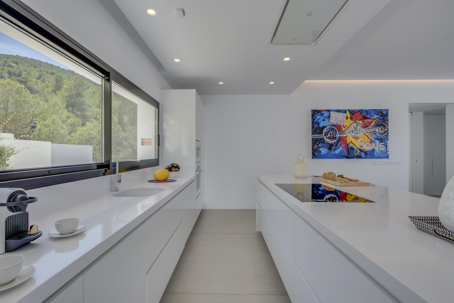 550 m² Modern Open-Plan Private Ibiza Villa Beautifully Furnished near Sant Josep Village