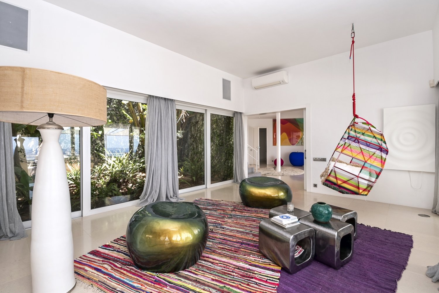 Modern Luxury Ibiza Villa with Huge Kitchen, Stunning Views and Spacious En-Suite Bedrooms near Es Cubells