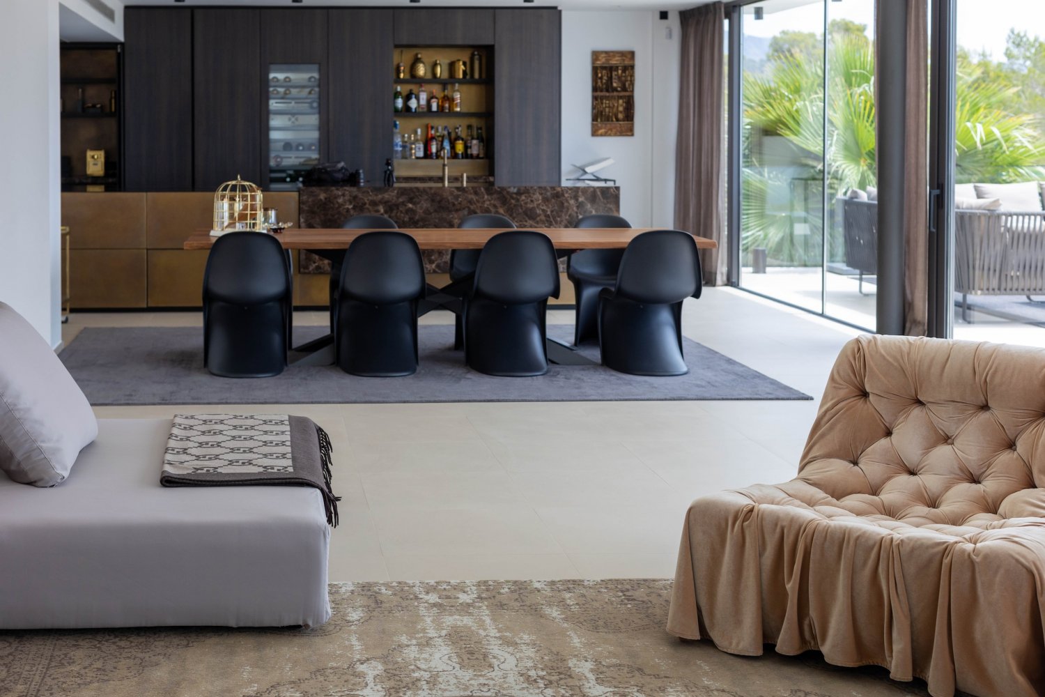 Contemporary Stylish Luxury Ibiza Villa in a Prime Location in Es Cubells