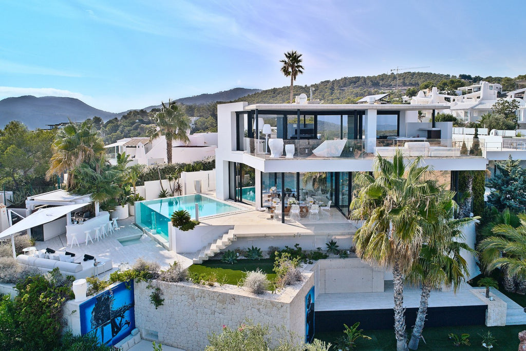 Clifftop Modern Ibiza Villa Designed to Enjoy the Island’s Good Life near Es Torrent