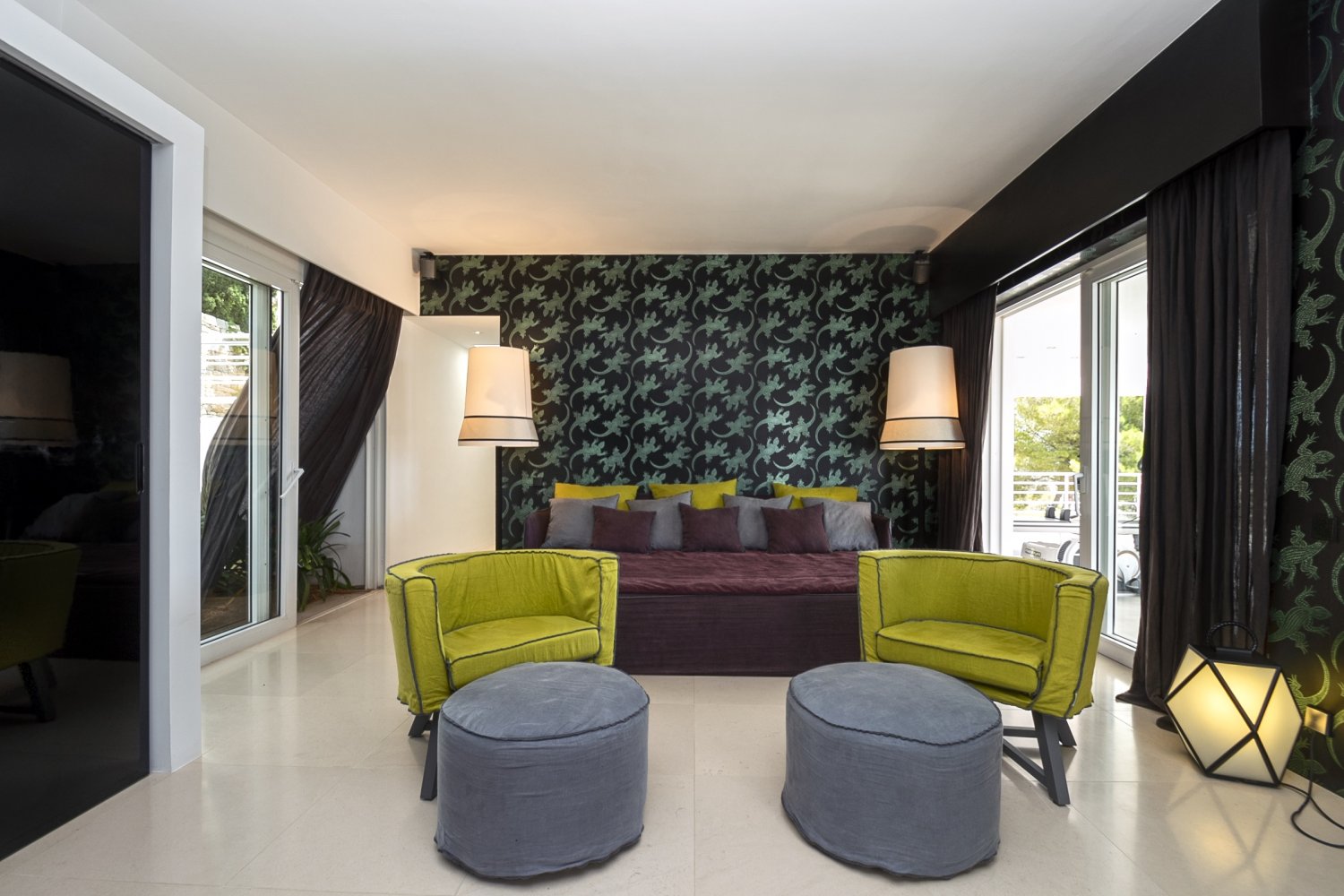 Modern Luxury Ibiza Villa with Huge Kitchen, Stunning Views and Spacious En-Suite Bedrooms near Es Cubells
