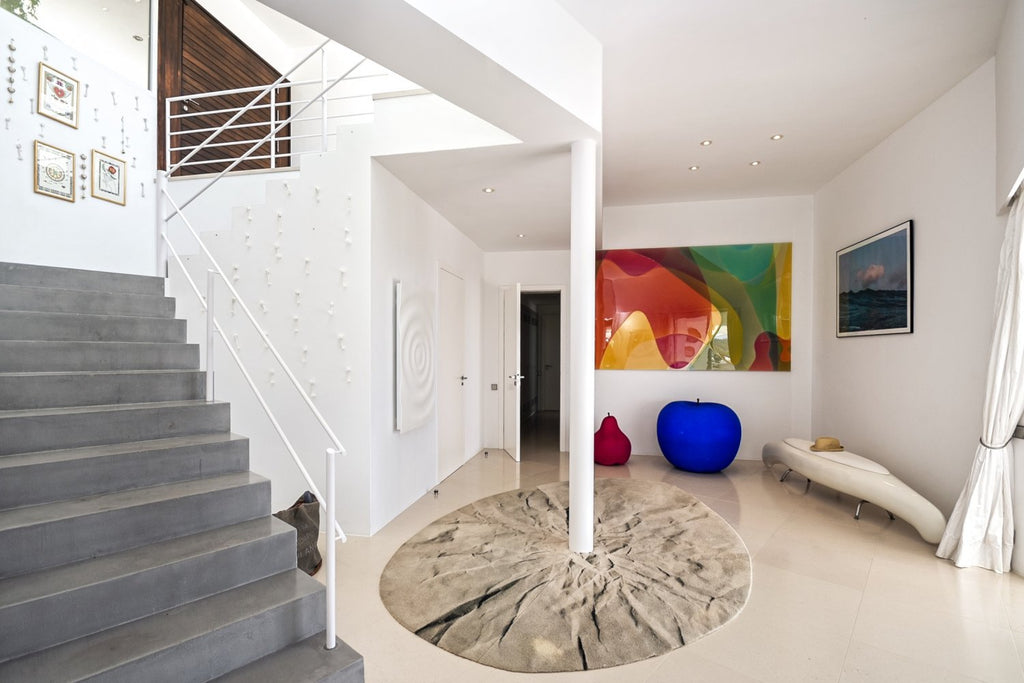 Modern Luxury Ibiza Villa with Huge Kitchen, Stunning Views and Spacious En-Suite Bedrooms near Es Cubells