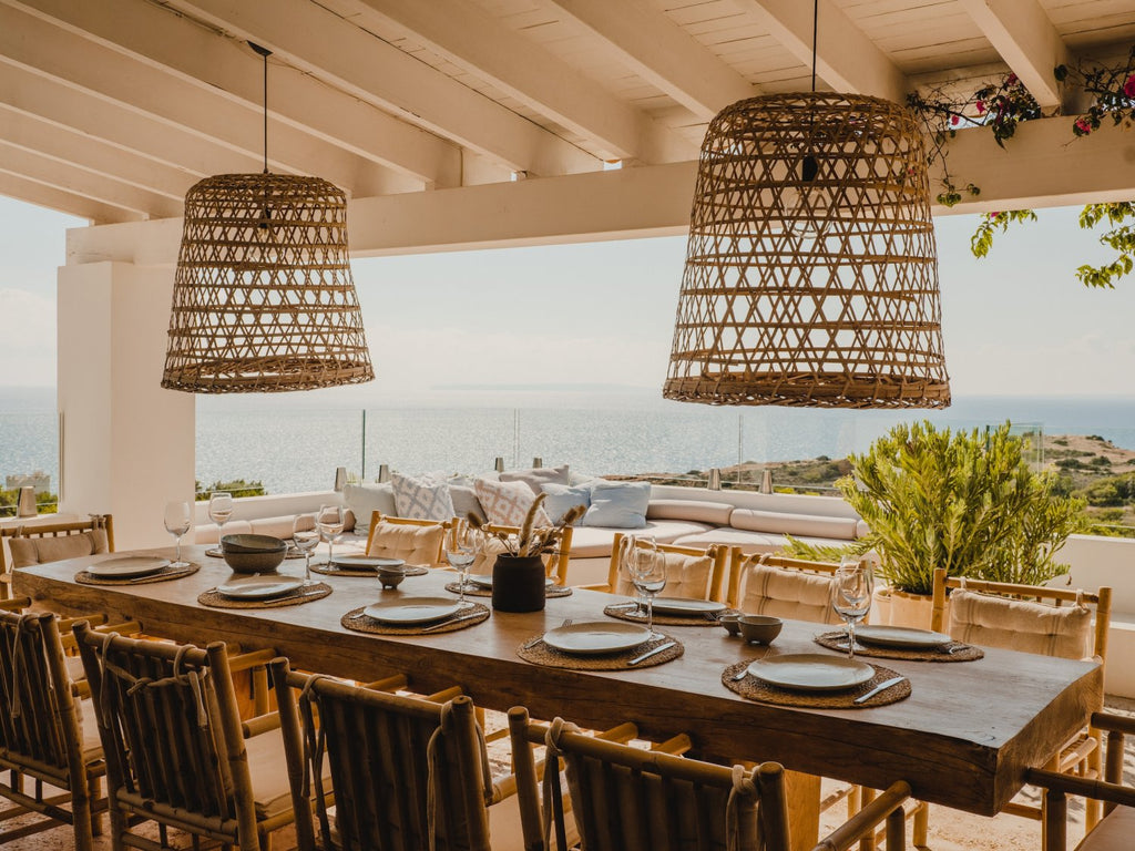 Spacious Stylish Villa with Beautiful Sea Views to Formentera in Ibiza Town