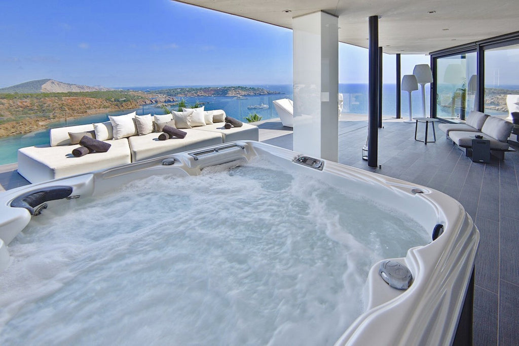 Clifftop Modern Ibiza Villa Designed to Enjoy the Island’s Good Life near Es Torrent