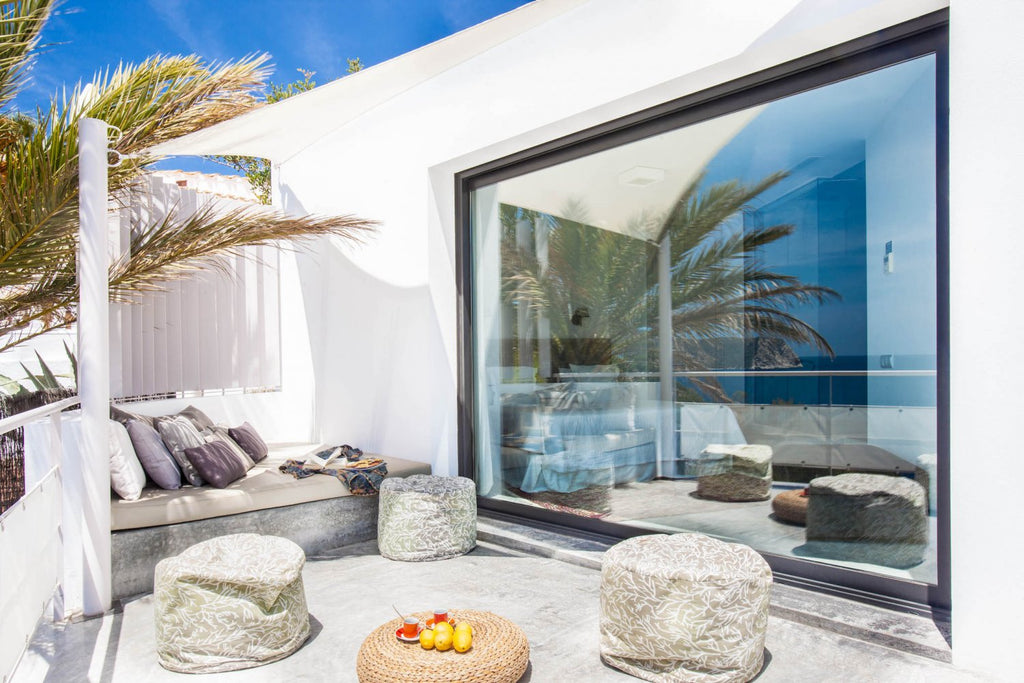 Stunning Seafront 5-Bedroom Ibiza Villa with Super Chill Island Vibes near Es Torrent