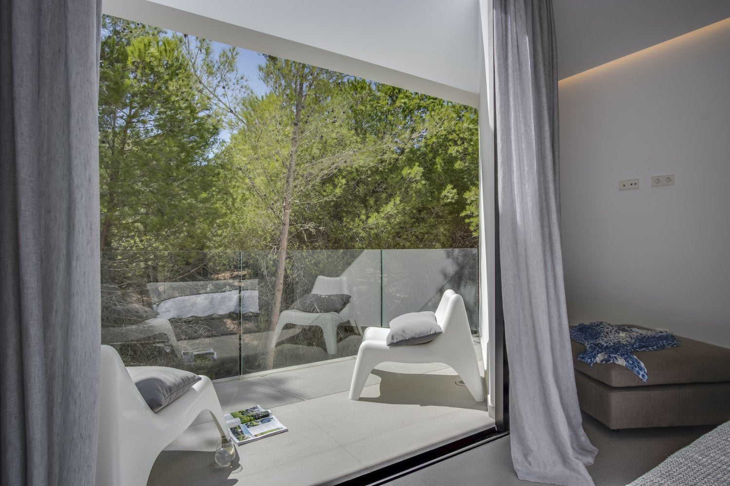 550 m² Modern Open-Plan Private Ibiza Villa Beautifully Furnished near Sant Josep Village