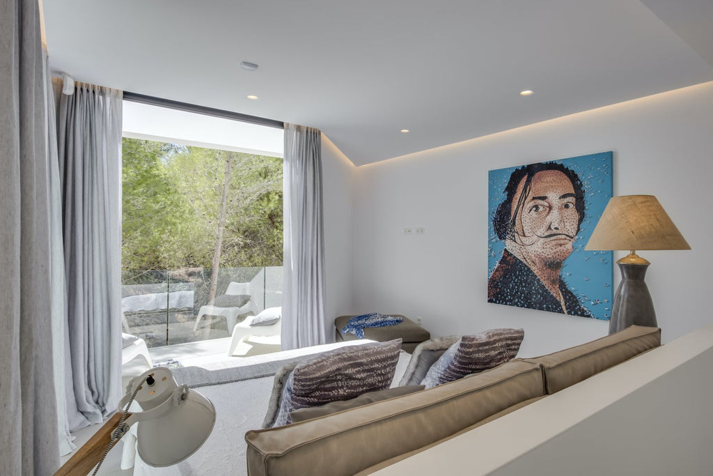 550 m² Modern Open-Plan Private Ibiza Villa Beautifully Furnished near Sant Josep Village