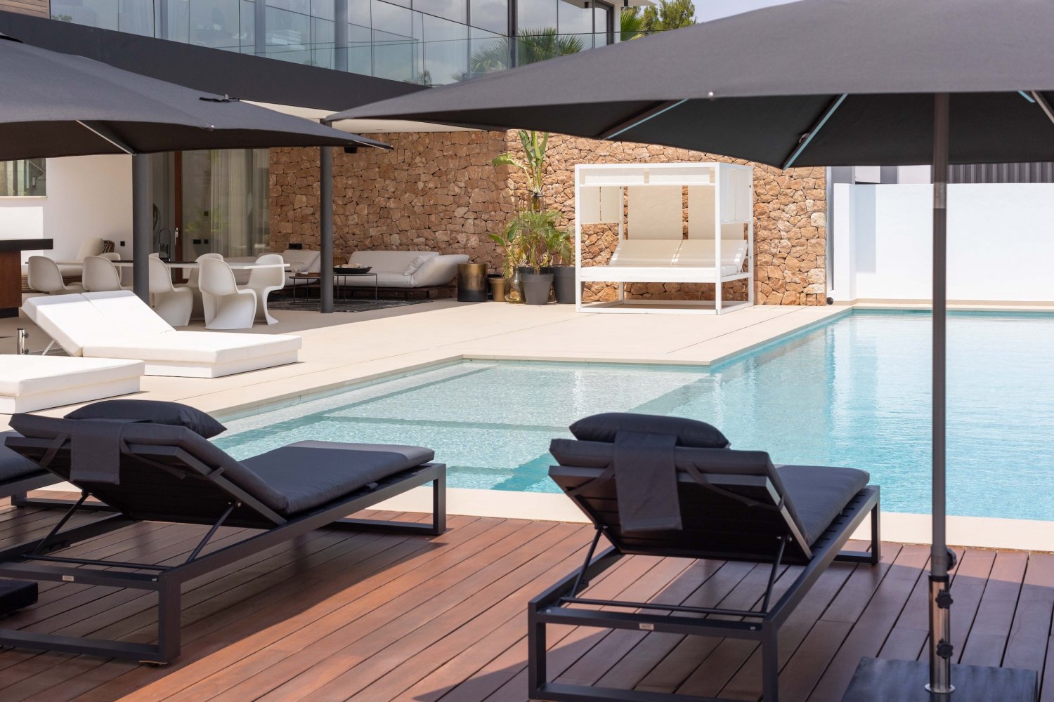 Contemporary Stylish Luxury Ibiza Villa in a Prime Location in Es Cubells