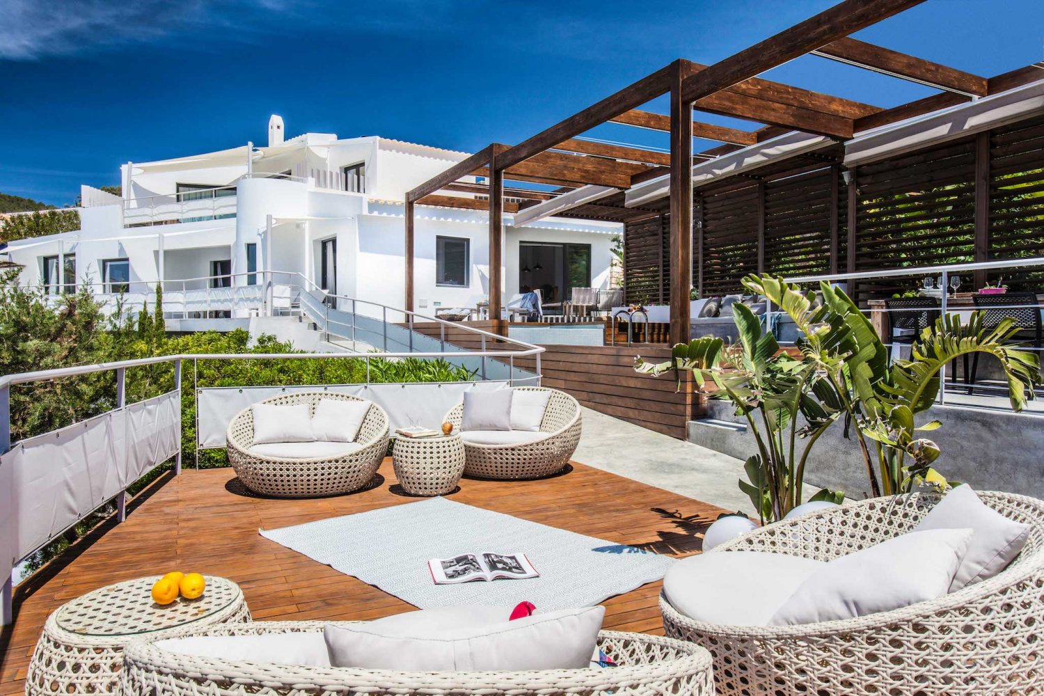 Stunning Seafront 5-Bedroom Ibiza Villa with Super Chill Island Vibes near Es Torrent
