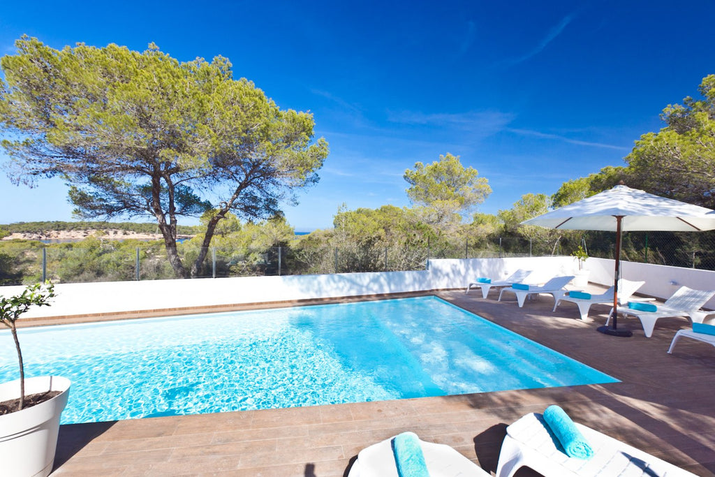 Beautiful Spacious Ibiza Villa in a Prime Location Just Steps from Cala Bassa Beach