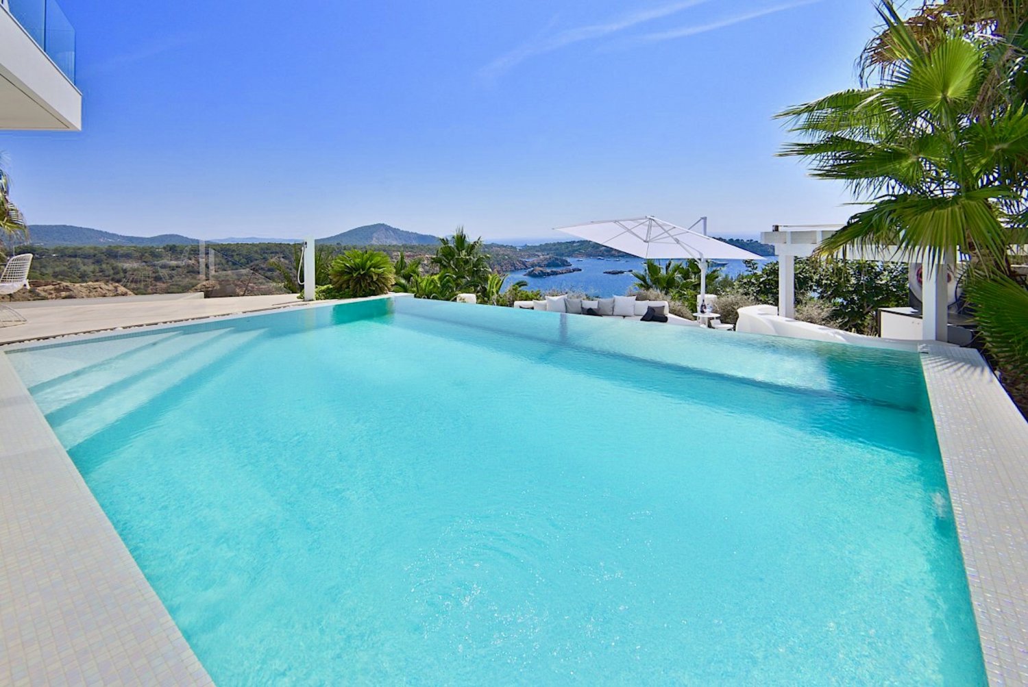 Clifftop Modern Ibiza Villa Designed to Enjoy the Island’s Good Life near Es Torrent