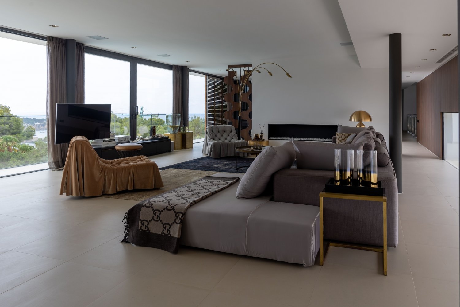 Contemporary Stylish Luxury Ibiza Villa in a Prime Location in Es Cubells