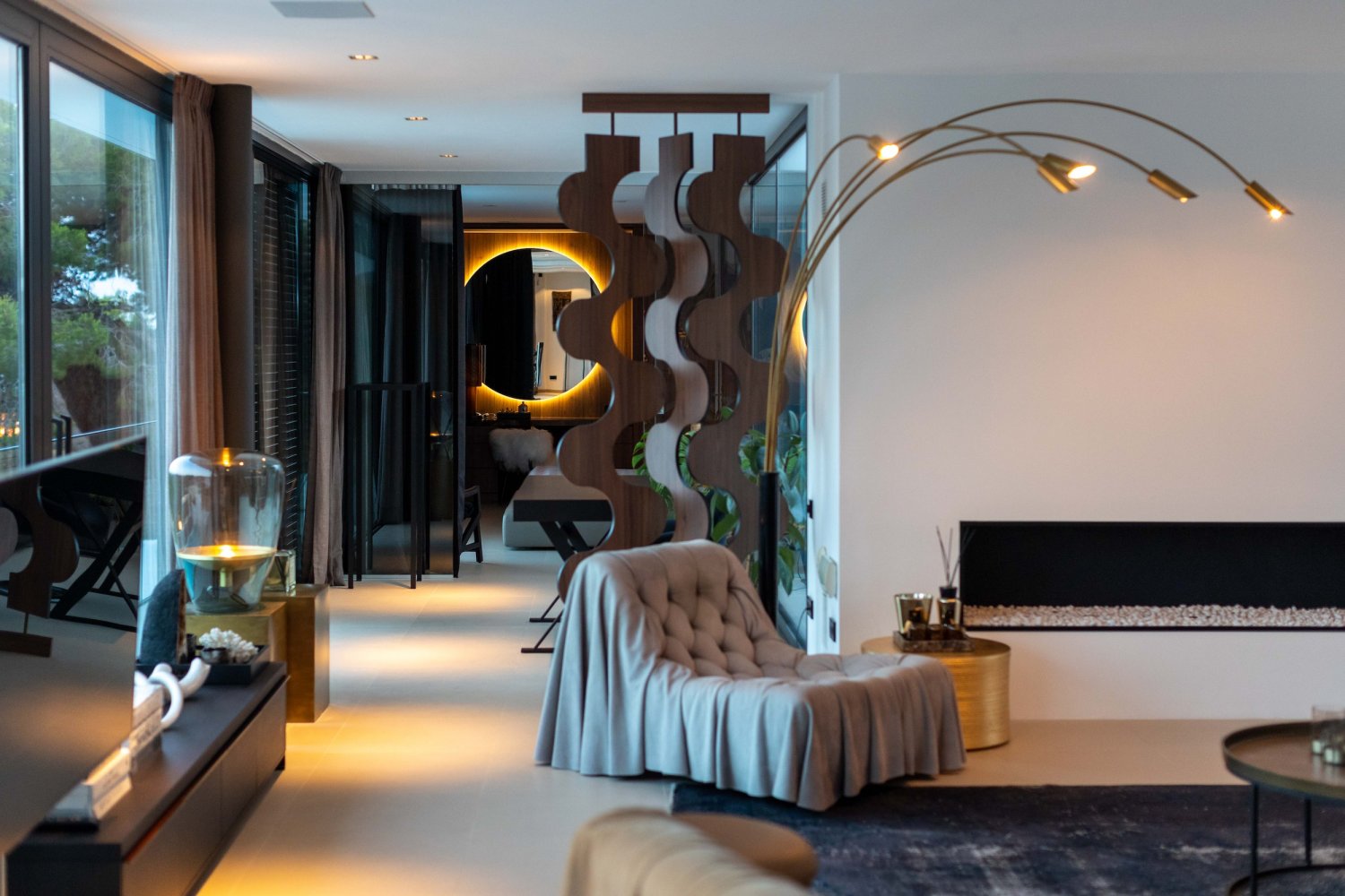 Contemporary Stylish Luxury Ibiza Villa in a Prime Location in Es Cubells