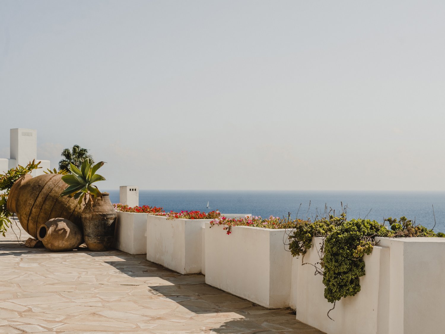 Spacious Stylish Villa with Beautiful Sea Views to Formentera in Ibiza Town