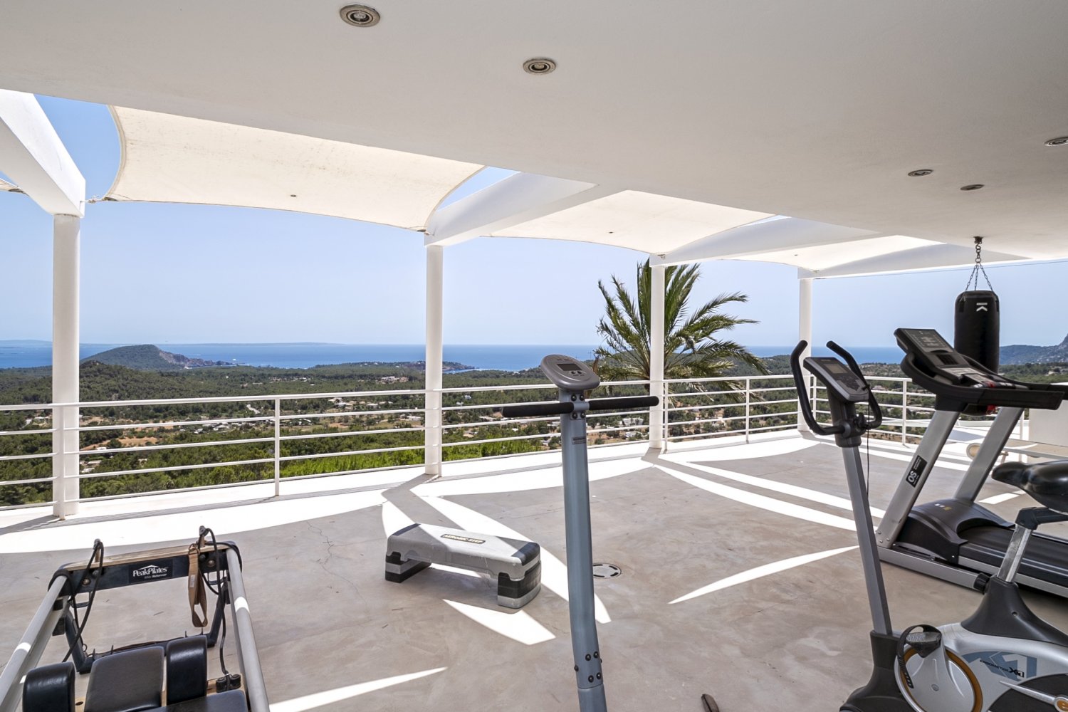 Modern Luxury Ibiza Villa with Huge Kitchen, Stunning Views and Spacious En-Suite Bedrooms near Es Cubells