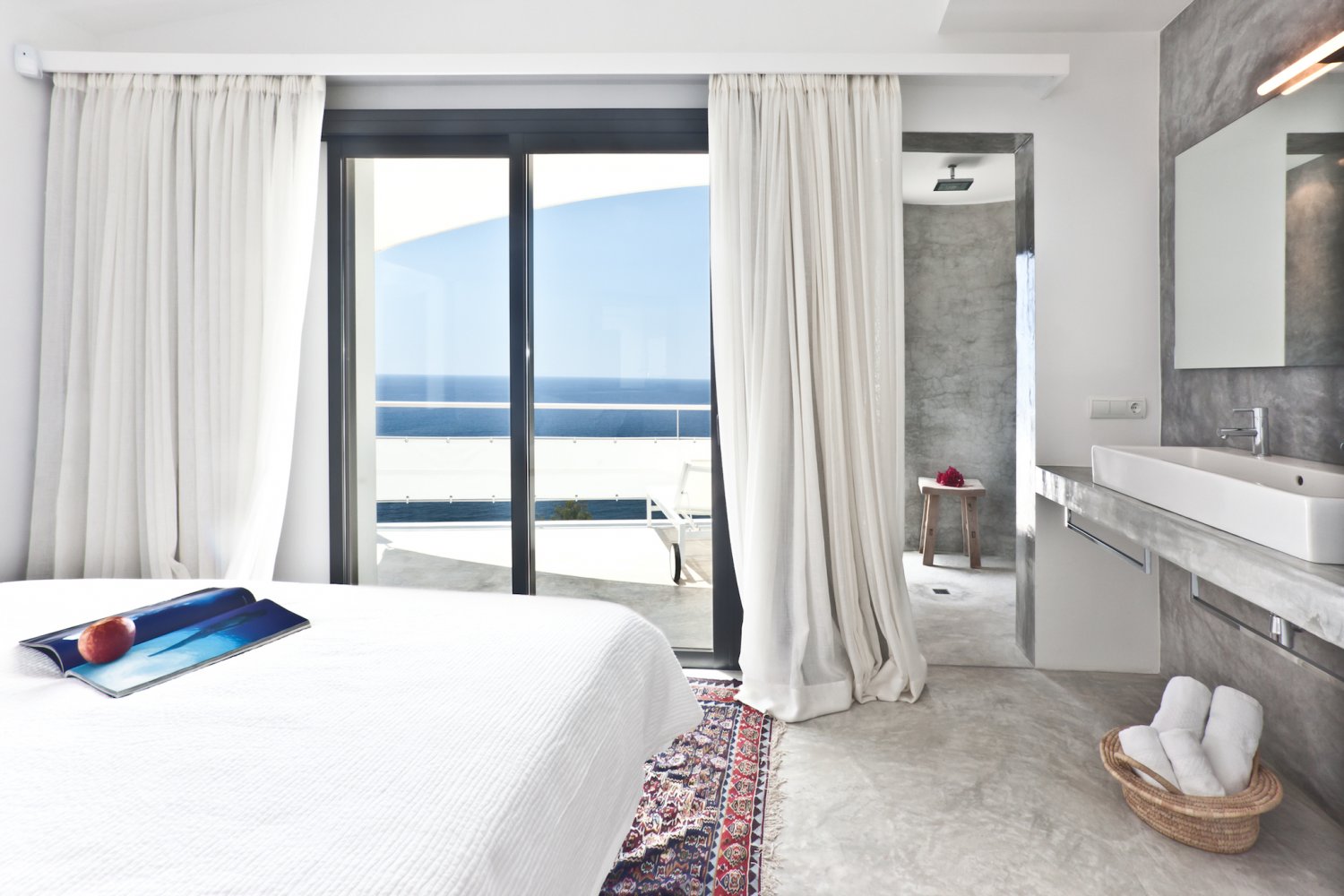 Stunning Seafront 5-Bedroom Ibiza Villa with Super Chill Island Vibes near Es Torrent