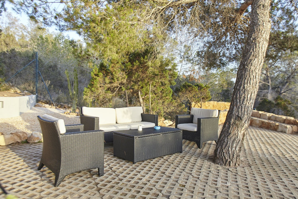 Completely Private Ibiza Villa with Beautiful Sunset Views near Cala Salada Beach