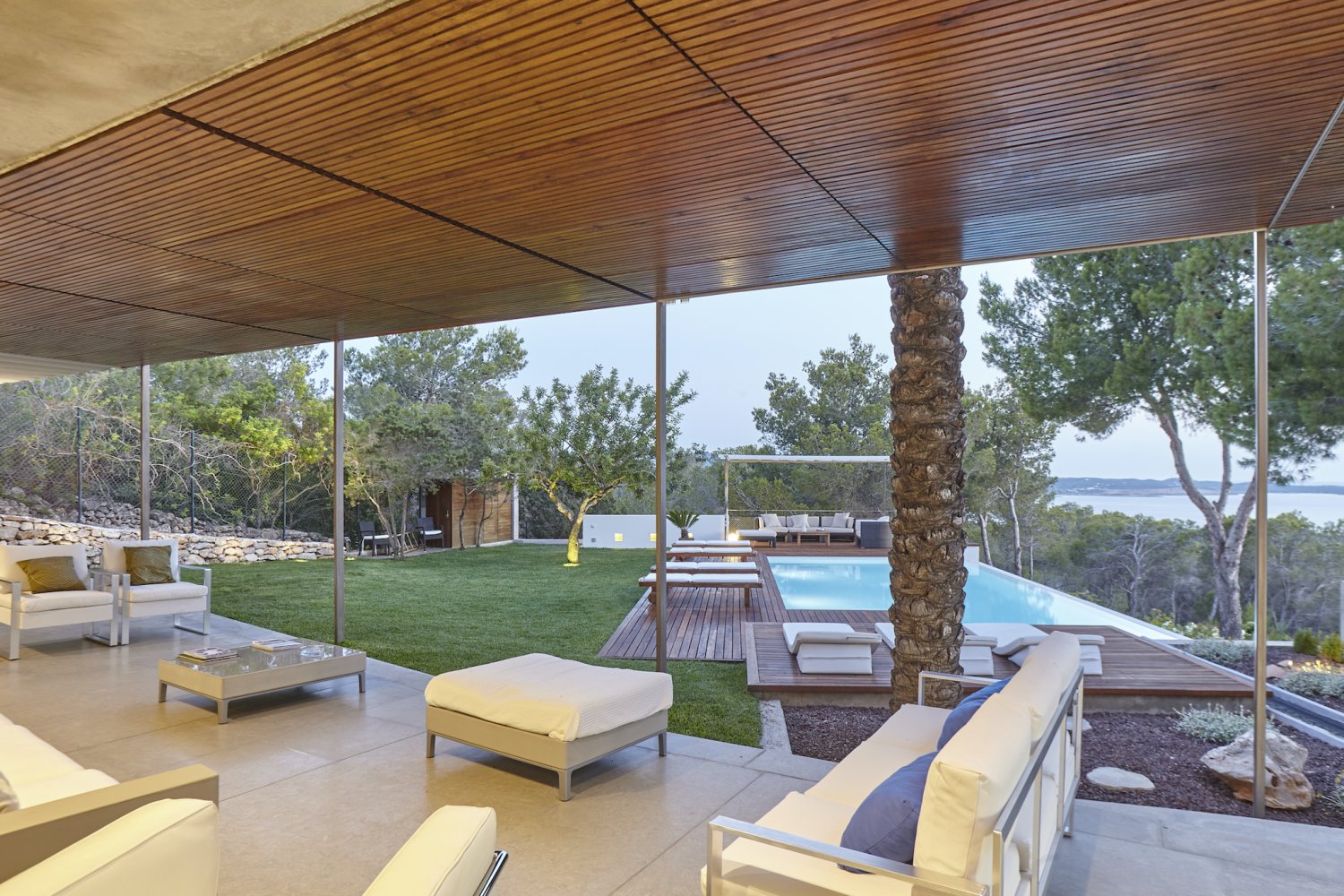Completely Private Ibiza Villa with Beautiful Sunset Views near Cala Salada Beach