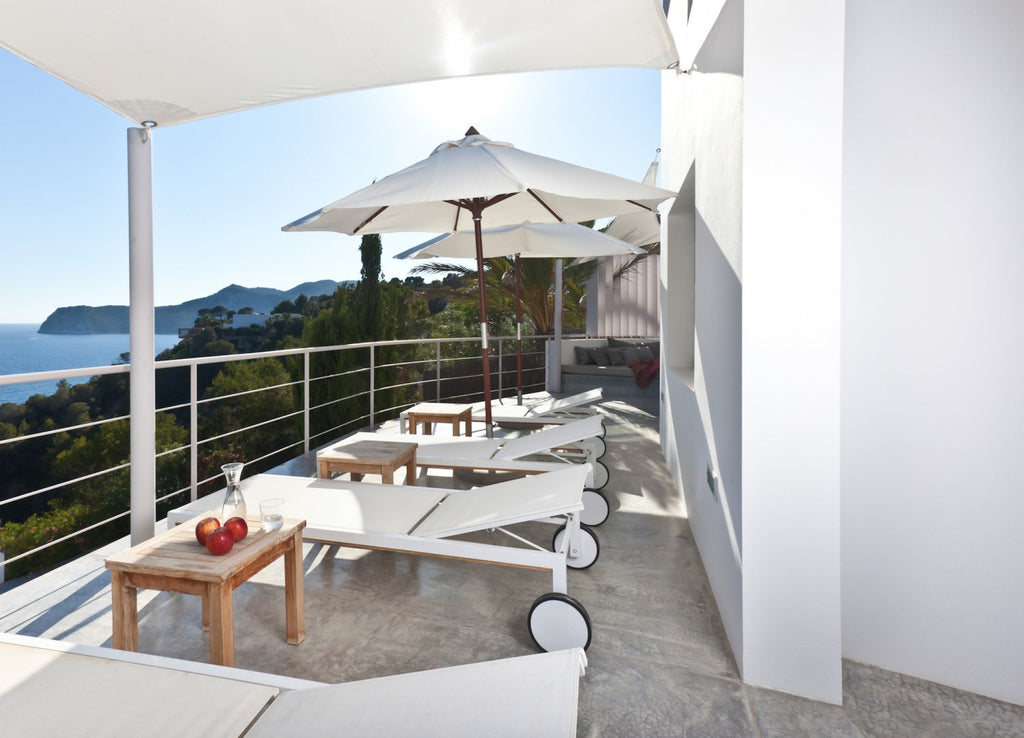 Stunning Seafront 5-Bedroom Ibiza Villa with Super Chill Island Vibes near Es Torrent