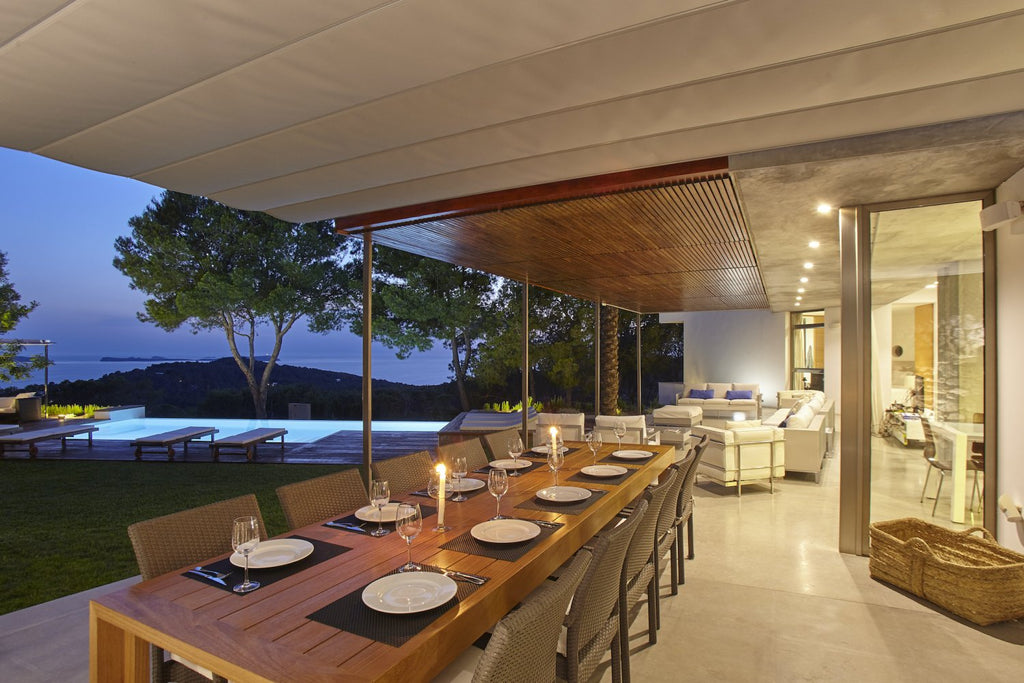Completely Private Ibiza Villa with Beautiful Sunset Views near Cala Salada Beach
