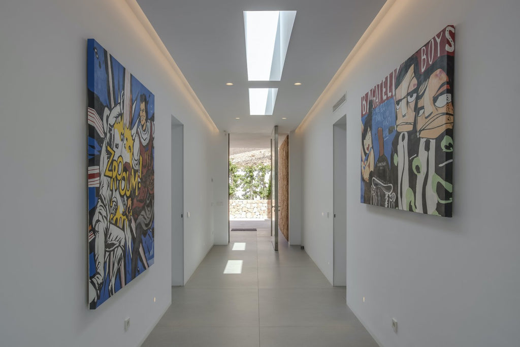 550 m² Modern Open-Plan Private Ibiza Villa Beautifully Furnished near Sant Josep Village