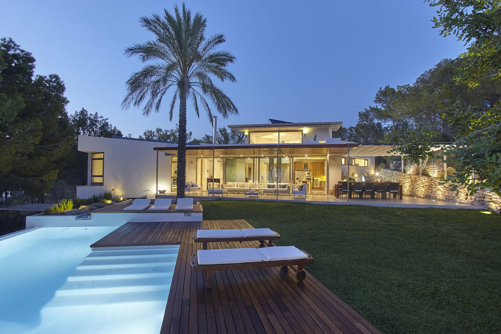 Completely Private Ibiza Villa with Beautiful Sunset Views near Cala Salada Beach