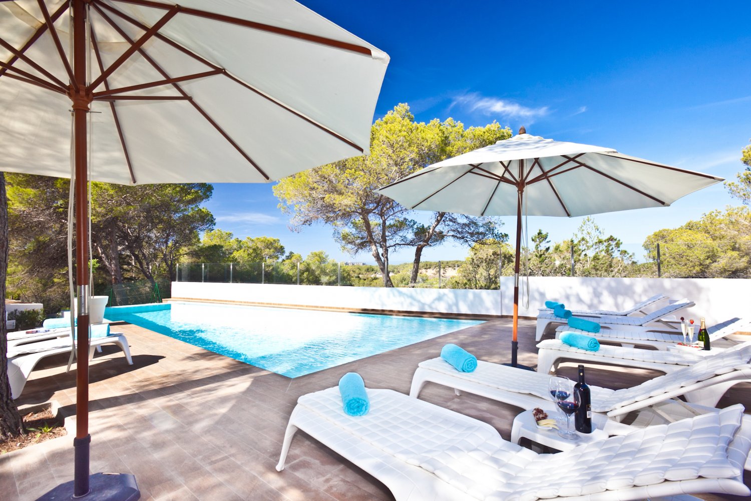 Beautiful Spacious Ibiza Villa in a Prime Location Just Steps from Cala Bassa Beach