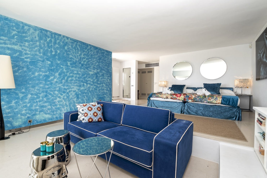 Modern Luxury Ibiza Villa with Huge Kitchen, Stunning Views and Spacious En-Suite Bedrooms near Es Cubells