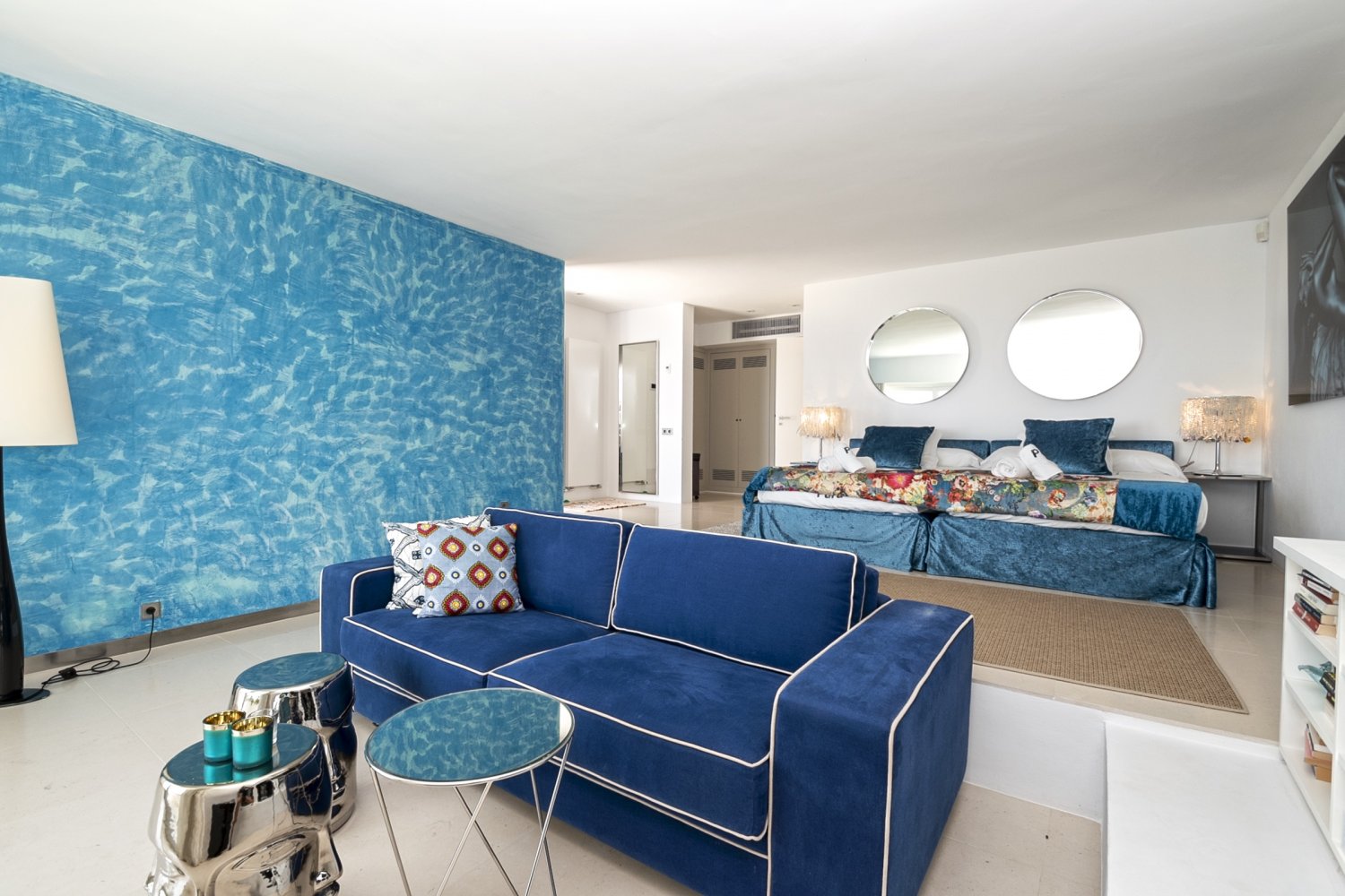 Modern Luxury Ibiza Villa with Huge Kitchen, Stunning Views and Spacious En-Suite Bedrooms near Es Cubells