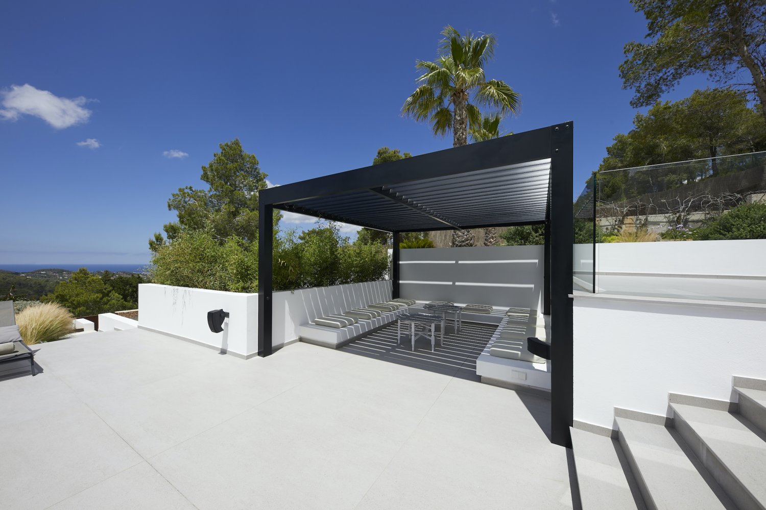 550 m² Modern Open-Plan Private Ibiza Villa Beautifully Furnished near Sant Josep Village